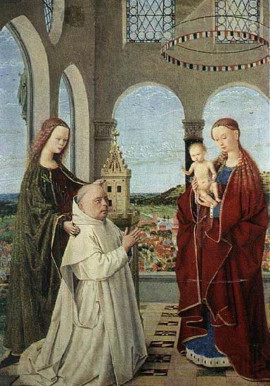 CHRISTUS, Petrus Madonna and Child Germany oil painting art